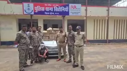 मुरैना: चिराई भोनपुरा बघेल तिराहे पर पुलिस ने 15 पेटी शराब के साथ कार ज़ब्त की, आरोपी गिरफ्तार