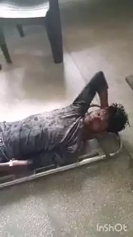 नजीबाबाद: किरतपुर सीएससी में फर्श पर लिटाकर किया जाता है एक्सरे