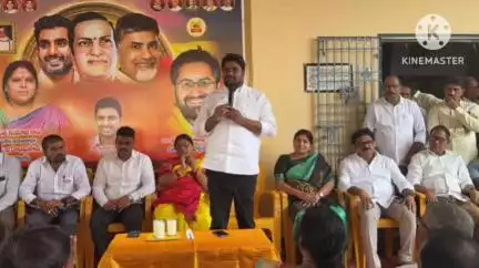 ఎస్ కోటలో టిడిపి ఎస్ కోట నియోజకవర్గ సమావేశంలో పాల్గొన్న డిసిఎంఎస్ చైర్మన్ నియోజవర్గ టిడిపి పరిశీలకుడు కోట్ని బాలాజీ
