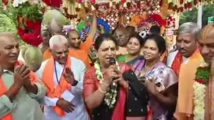 హన్వాడ: జగన్నాథుడి ఆశీస్సులు జిల్లా ప్రజలపై ఉండాలి:పార్లమెంట్ సభ్యురాలు డీకే అరుణ