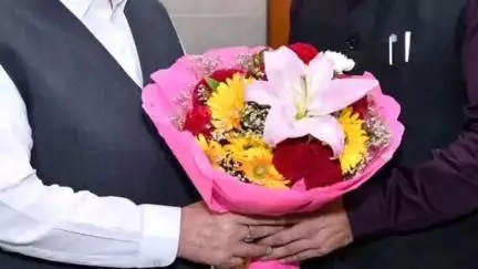 शिलाई के पूर्व विधायक ने राष्ट्रीय अध्यक्ष से की शिष्टाचार भेंट