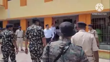 बक्सर: मतदान केंद्रों पर सुरक्षा के लिए तीन बाहरी कंपनियों के साथ लगभग 1000 पुलिसकर्मी तैनात: शुभम आर्य, एसपी बक्सर