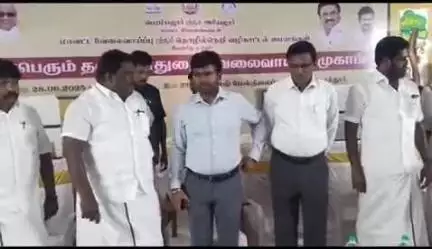 பெரம்பலூர்: தனியார் துறை வேலைவாய்ப்பு முகாம்,அமைச்சர் சிவசங்கர், MPதிருமாவளவன் தொடங்கி வைத்து 271 பேருக்கு பணி ஆணை வழங்கினர்