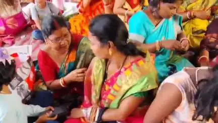 नोआमुंडी: नोवामुंडी में धूमधाम से हुई मां विपदातारिणी की पूजा