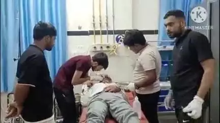 डीडवाना: आजवा के समीप सड़क हादसे में दो लोग हुए घायल