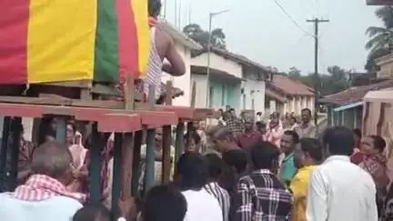 ସୁନ୍ଦରଗଡ ସହର: ଲହଣ୍ଡା ବୁଡ଼ ଓ ଅମସ ରଙ୍ଗାରେ ପ୍ରଭୁ ଜଗନ୍ନାଥ ସ୍ଵାମୀଙ୍କ ରଥ ଯାତ୍ରା ଅନୁଷ୍ଠିତ
