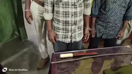 ଧର୍ମଶାଳା: ଯାଜପୁର ଥାନା ଅନ୍ତର୍ଗତ ବେଲେଶ୍ୱର ମନ୍ଦିର ନିକଟରେ ପୋଲିସ ପେଟ୍ରୋଲିଙ୍ଗ ସମୟ ଦୁଇ ଲୁଟେରାଙ୍କୁ ଗିରଫ କରି କୋର୍ଟ ଚାଲାଣ କରାଯାଇଛି