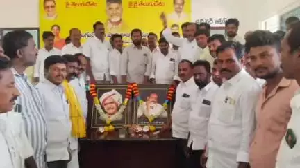 మండల కేంద్రంలో తెలుగుదేశం పార్టీ నేతలకు రాష్ట్ర సుపరిపాలన తొలి అడుగు శిక్షణ కార్యక్రమం నిర్వహణ