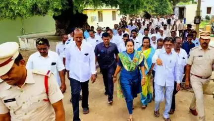 పైపాలెం గ్రామ ప్రజలకు గ్రీన్ కో సోలార్ కంపెనీ ఇబ్బందులు కలిగిస్తే ఊరుకునే ప్రసక్తే లేదు: ఎంపీ డాక్టర్ బైరెడ్డి శబరి