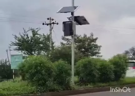 निफाड: चितेगाव फाटा येथे संभाजीनगर ते नाशिक राज्य मार्गावर आरटीओ विभागाने बसवले स्पीडोमीटर