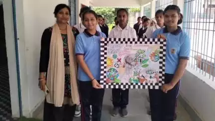 दरभंगा: साक्षरता क्लब में पर्यावरण संरक्षण विषय पर बच्चों के लिए चित्रांकन प्रतियोगिता का आयोजन