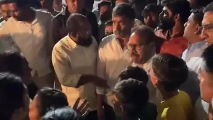 नगर: खासदार निलेश लंके यांची पिढीत कुटुंबीयांची भेट, चितावणी देणाऱ्यांवर कारवाईची मागणी