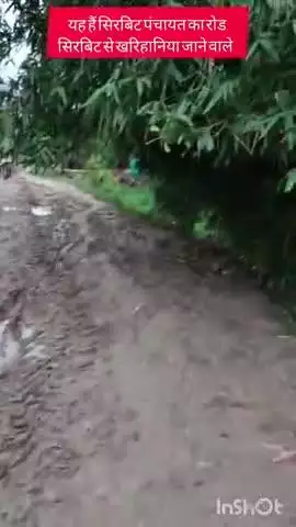 चैनपुर: सिरबिट पंचायत में आजतक नहीं बन पाया सिरबिट से खरिहानिया जाने वाला सड़क ग्रामीण के लिए मुसीबत है पैदल चलने को म