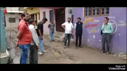 बेगमगंज: बेगमगंज नगर पालिका अध्यक्ष संदीप लोधी ने किया वार्ड 15 का निरीक्षण