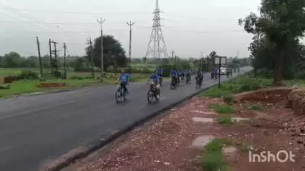 મોડાસા: સહયોગ ચોકડી થી 44 કિ.મી.ની સાયકલિંગ યોજાઈ