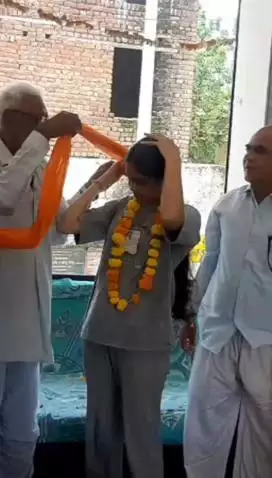 आमेर: बिदारा में नीट परीक्षा में हिमानी के चयन पर ग्रामीणों ने किया स्वागत