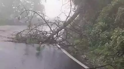 पौड़ी: राष्ट्रीय राजमार्ग पर पानी निकासी व्यवस्था ठीक न होने पर विकास चौहान ने जताई नाराजगी