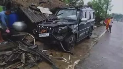 ଛେଣ୍ଡିପଦା: କୋଶଳା ଗୋଛାୟତ ସାହି ଠାରେ ଦ୍ରୁତ ଗତିରେ ଆସି ଘର ଭିତରକୁ ପଶିଗଲା ସ୍କର୍ପିଓ, ଗୋଟିଏ ଗର୍ଭଣୀ ଗାଈର ମୃତ୍ୟୁ l