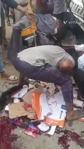 नीम का थाना: नीमकाथाना के रायपुर मोड़ पर पिकअप व टेंपो की भिड़ंत में टेंपो चालक की मौके पर हुई मौत, पाटन पुलिस मौके पर पहुंची