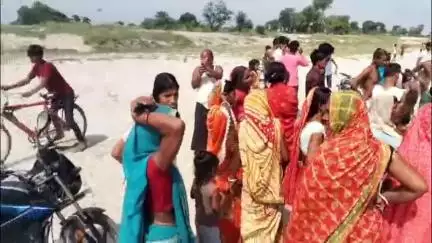 राघोपुर: जहांगीरपुर पंचायत में गंगा स्नान के दौरान डूबने से 62 वर्षीय महिला की मौत