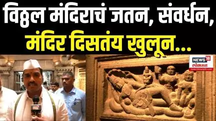 Wari 2025: विठ्ठल मंदिराचं जतन, संवर्धन, मंदिर दिसतंय खुलून..