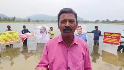झारखंड के किसान नेता सह पंचायत समिति सदस्य अयुब खान, किसान जल समाधि सत्याग्रह आंदोलन में क्या बोल गए, जल समाधि लेने की क्यों बात कर रहे हैं किसान,  सरकार से क्यों नराज हैं किसान।