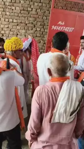 वैर: खेड़ली मोड पर वैर विधायक बहादुर सिंह कोली ने कार्यकर्ताओं से मुलाकात कर समस्याएं सुनीं, निस्तारण का दिया आश्वासन