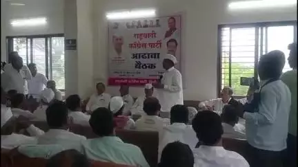दिंडोरी: दिंडोरी शहरात निळवंडी रोड शासकीय विश्रांती गृह येथे (अप) राष्ट्रवादी काँग्रेसची आढावा बैठक संपन्न