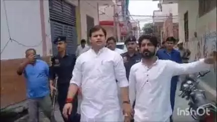 पलवल: खेल राज्य मंत्री गौरव गौतम ने बसंत विहार में प्रधानमंत्री नरेंद्र मोदी के 'मन की बात' कार्यक्रम को सुना