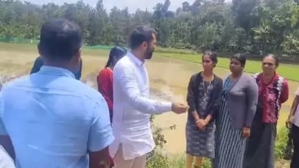 ನೆಲ್ಲಿಹುದಿಕೇರಿ ವ್ಯಾಪ್ತಿಯ ನೆರೆ ಪೀಡಿತ ಪ್ರದೇಶಗಳಿಗೆ ಶಾಸಕ ಮಂತರ್ ಗೌಡ ಬೇಟಿ