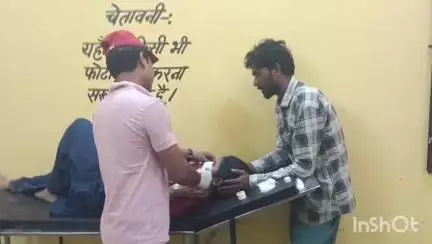 धामपुर: नहटौर के गांव माहू नंगली में फोन करने को लेकर विवाद में मायके आई महिला के साथ दो युवकों ने की मारपीट, किया घायल
