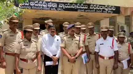 జాతీయ లోక్ అదాలత్ లో 350 కేసులు రాజీ మార్గం ద్వారా పరిష్కరించడమే లక్ష్యంగా పెట్టుకున్నాం: డీఎస్పీ నాగేశ్వరరావు