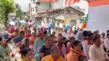 करवीर: कसबा बावडा येथे केंद्रीय मंत्री अन्नपूर्णा देवी यांची मन की बात या कार्यक्रमात उपस्थिती