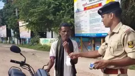 मधुबनी: मधुबनी पुलिस की कार्रवाई: 24 घंटे में 68 वाहनों का ₹1,16,500 का चालान काटा