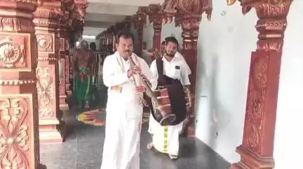 అంతర్వేది లక్ష్మీనరసింహస్వామి వారిని కుటుంబ సమేతంగా దర్శించుకున్న ఆంధ్రప్రదేశ్ ఎన్నికల కమిషనర్ నీలం సాహ్ని