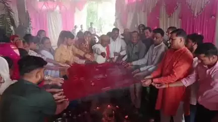 राजपुर: राजपुर में गौशाला का हुआ शुभारंभ; यज्ञ में डाली गई आहुतियाँ, भंडारा और वृक्षारोपण कार्यक्रम का हुआ आयोजन