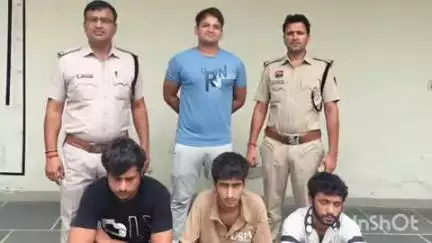 गन्नौर: औद्योगिक क्षेत्र बड़ी पुलिस टीम ने जानलेवा हमला करने के आरोप में तीन आरोपियों को किया गिरफ्तार