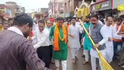 गुना नगर: जय जगन्नाथ के जयकारों के साथ गुना में निकली भव्य जगन्नाथ रथ यात्रा