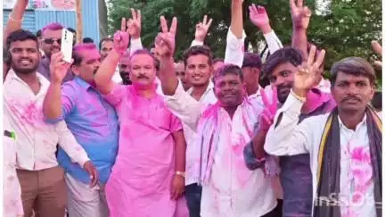 निलंगा: केळगाव येथील विविध सेवा कार्यकारी सोसायटीच्या निवडणुकीत भाजपा प्रणित बळीराजा विकास पॅनलचा दणदणीत विजय