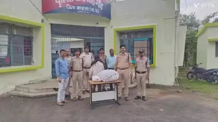 घुघरी: घुघरी थाना मोहगांव पुलिस की बड़ी कार्रवाई, भारी मात्रा में गांजा जब्त, एक तस्कर गिरफ्तार