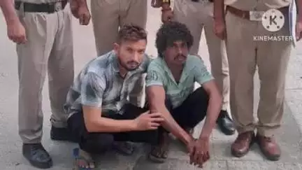 सोनीपत: थाना मोहाना पुलिस ने पिस्तौल की नोक पर गाड़ी, रुपये व मोबाइल फोन छीनने वाले दो आरोपियों को किया गिरफ्तार
