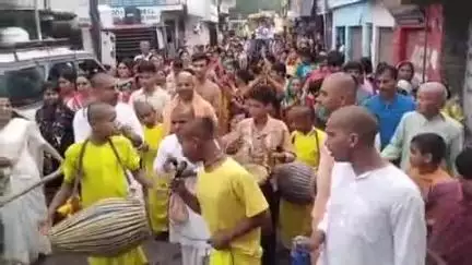चौखुटिया: मासी बाजार में निकाली गई भव्य जगन्नाथ रथ यात्रा, भारी संख्या में क्षेत्र के लोगों ने की भागीदारी