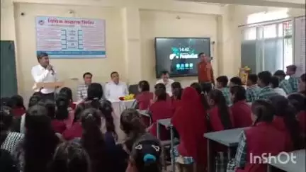 सरदारपुर: सरदारपुर के सांदीपनि विद्यालय में विश्व नशा मुक्ति सप्ताह के तहत सेमिनार आयोजित
