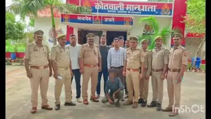 प्रतापगढ़: STF और मांधता पुलिस ने ₹50,000 के इनामी अन्तर्जनपदीय अपराधी को गुरुग्राम से किया गिरफ्तार