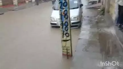 धामपुर: नहटौर के गांव मुजफ्फरपुर नंहेड़ा चौराहे पर बारिश के दौरान पानी की निकासी न होने से जलभराव, ग्रामीण हुए परेशान