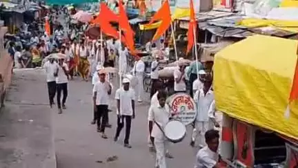 झालरापाटन: झालरापाटन में श्रीमन नारायण रथ यात्रा का समापन, 751 किलो दूध-दही से भगवान का पंचामृत अभिषेक किया गया