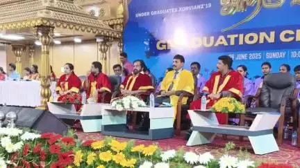 செய்யூர்: மேல்மருவத்தூர் ஆதிபராசக்தி மருத்துவக் கல்லூரில் அறம் 25 பட்டமளிப்பு விழா பிரம்மாண்டமாக நடைபெற்றது