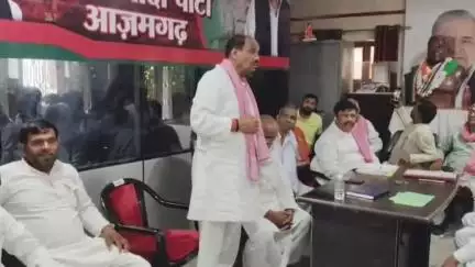 आज़मगढ़: पूर्व मंत्री दुर्गा प्रसाद यादव ने कहा, यूपी की सरकार को PDA की ताकत ही उखाड़ सकती है, 3 जुलाई को आएंगे अखिलेश