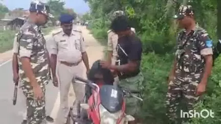 मधवापुर: एसएसबी और पुलिस की संयुक्त कार्रवाई में 5.29 किग्रा गांजा, बाइक के साथ एक धंधेबाज गिरफ्तार