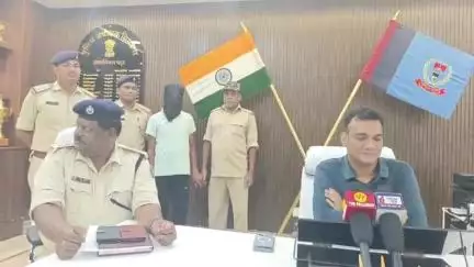 सिमडेगा: फरार गांजा तस्कर पुलिस के हत्थे चढ़ा
